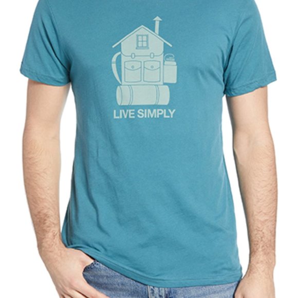 Patagonia Men’s Live Simply Home Organic Cotton Responsibili-Tee - Picture 2 of 2